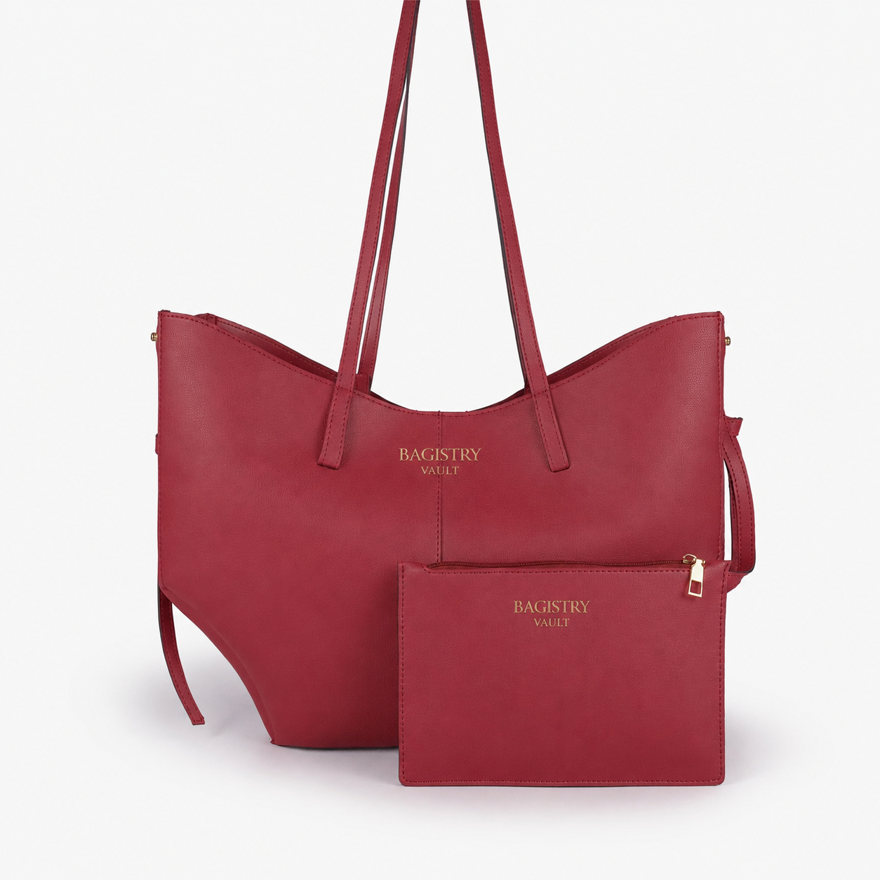 BV maroon atelier tote bag for women