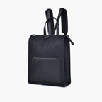 Black suede adventure backpack