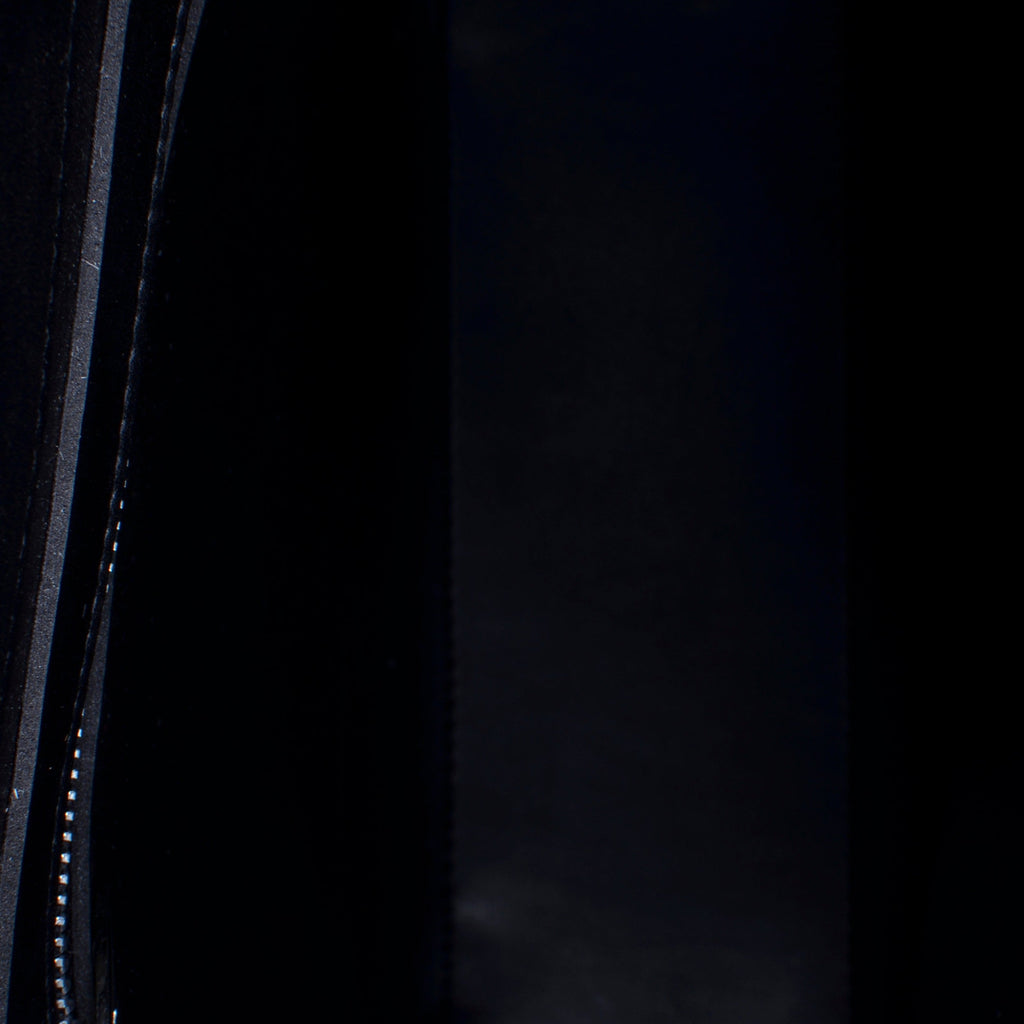 Black suede adventure backpack