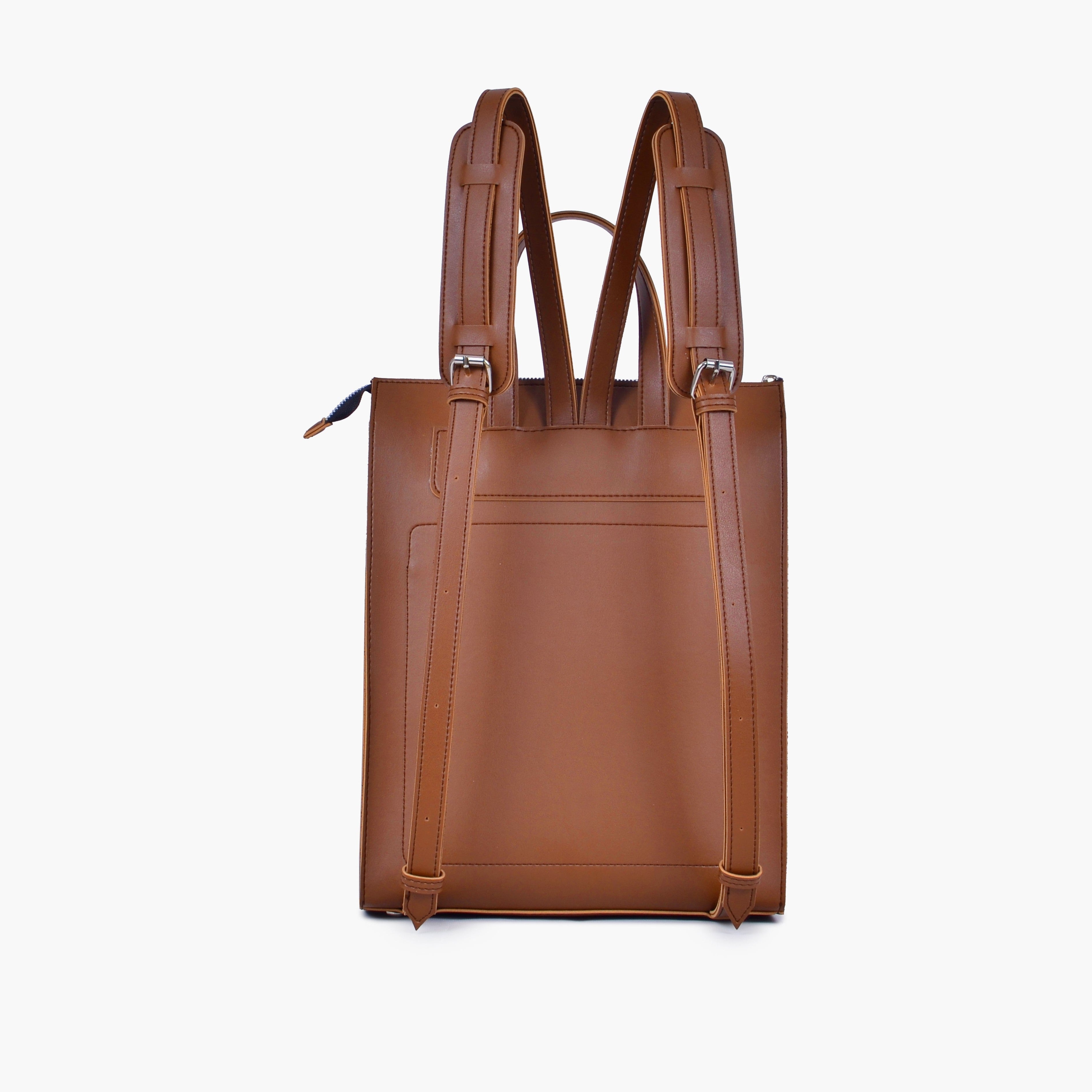 Brown adventure backpack