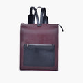 BV burgundy adventure backpack for women