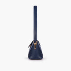 BV blue baguette shoulder bag for women