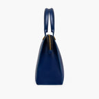 Blue workplace handbag