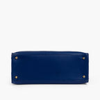 Blue workplace handbag