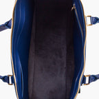 Blue workplace handbag