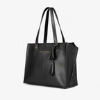 BV black over the shoulder tote bag for women