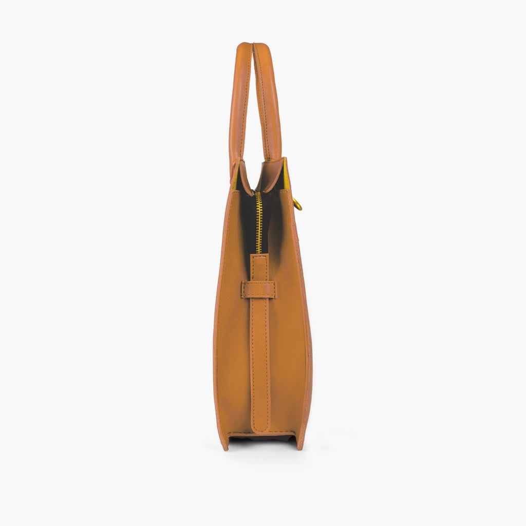 Mustard laptop bag
