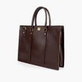 Dark brown laptop bag
