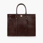 Dark brown laptop bag