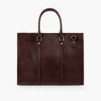 Dark brown laptop bag