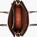 Dark brown laptop bag