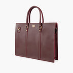 Burgundy laptop bag