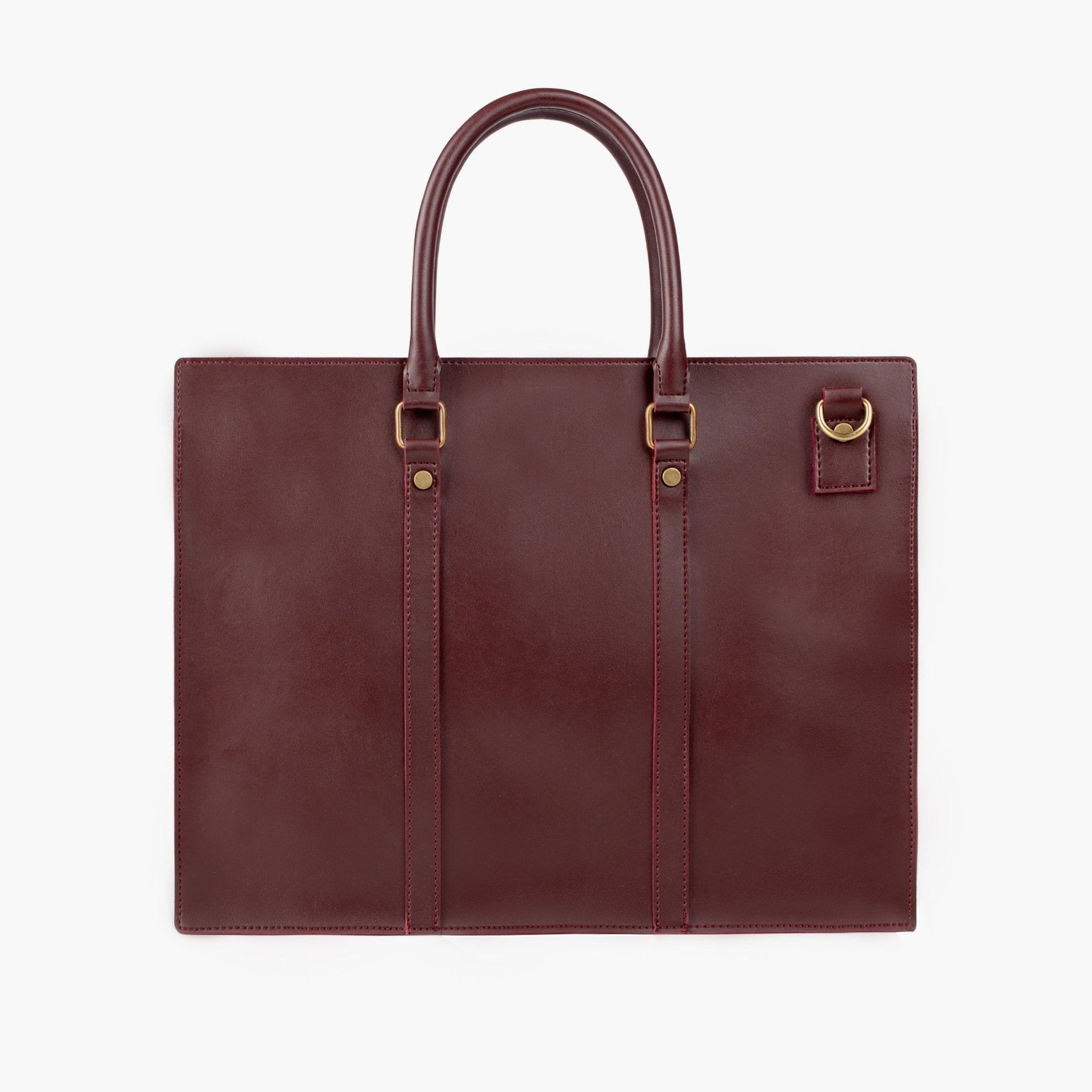 Burgundy laptop bag