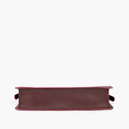 Burgundy laptop bag