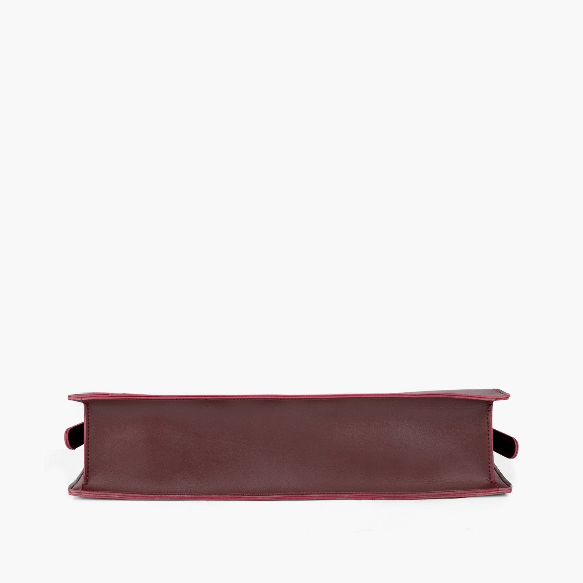 Burgundy laptop bag