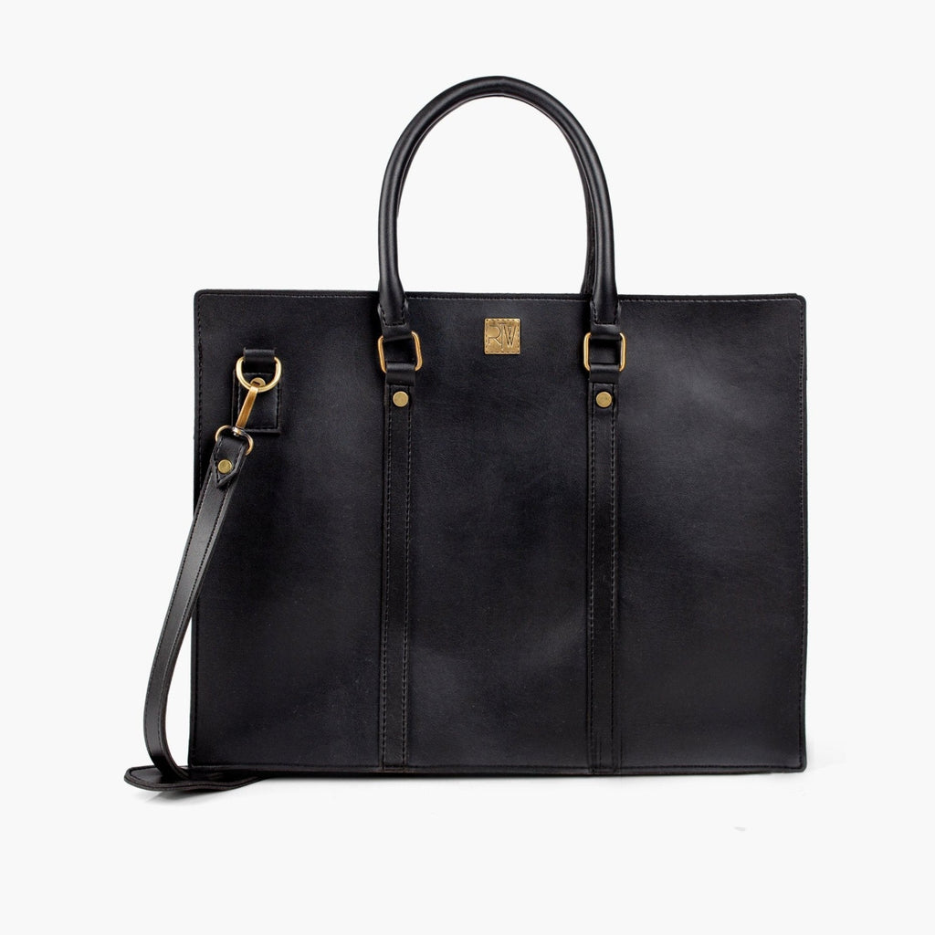 Black laptop bag