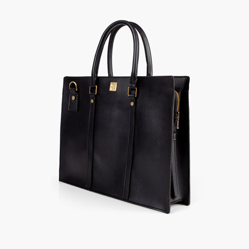 Black laptop bag