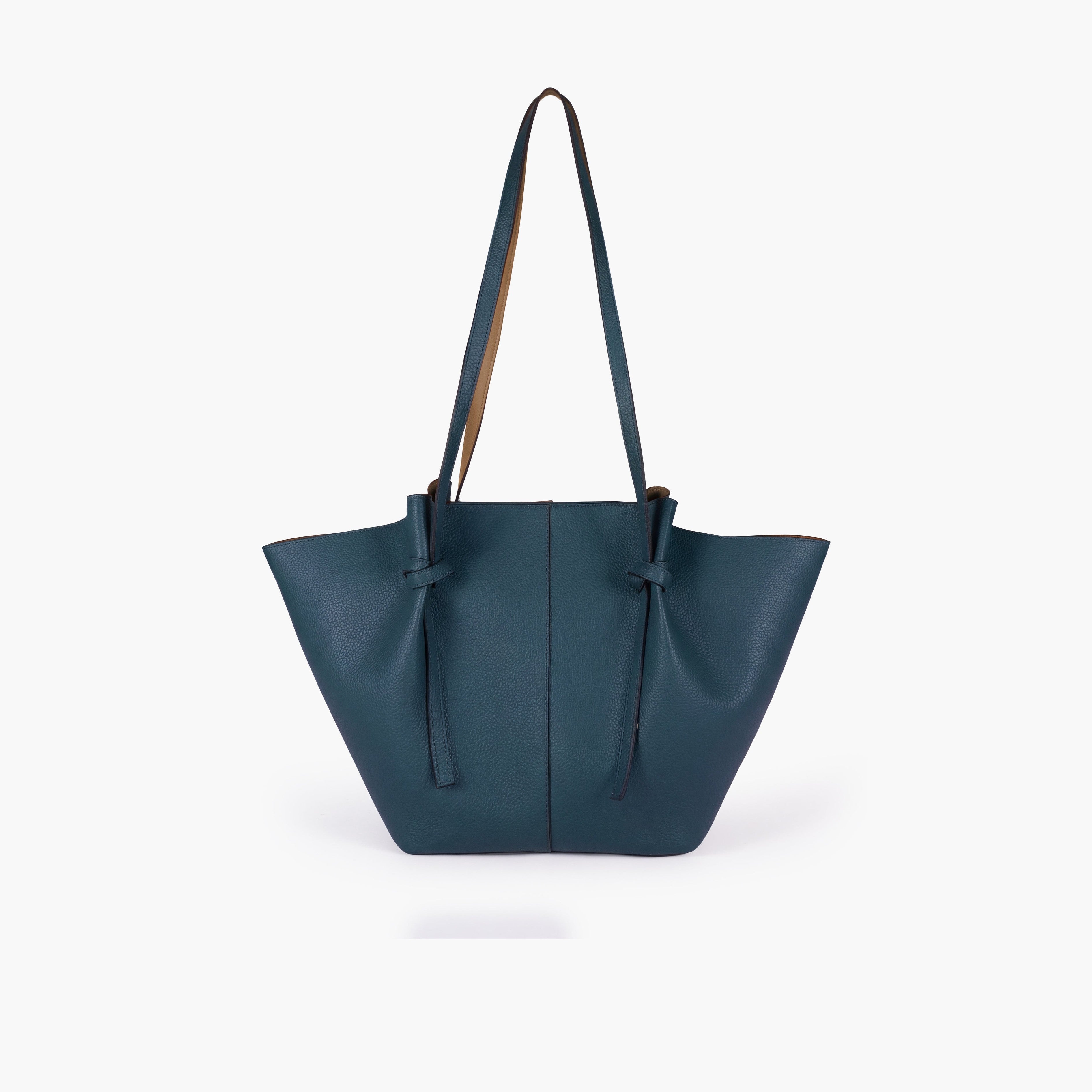 BV teal everyday wing tote bag for woman
