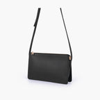 Black flat purse