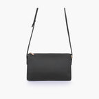 Black flat purse