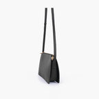 Black flat purse