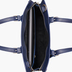 Blue laptop bag with sleeve