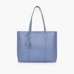 Sky blue luxe everyday tote