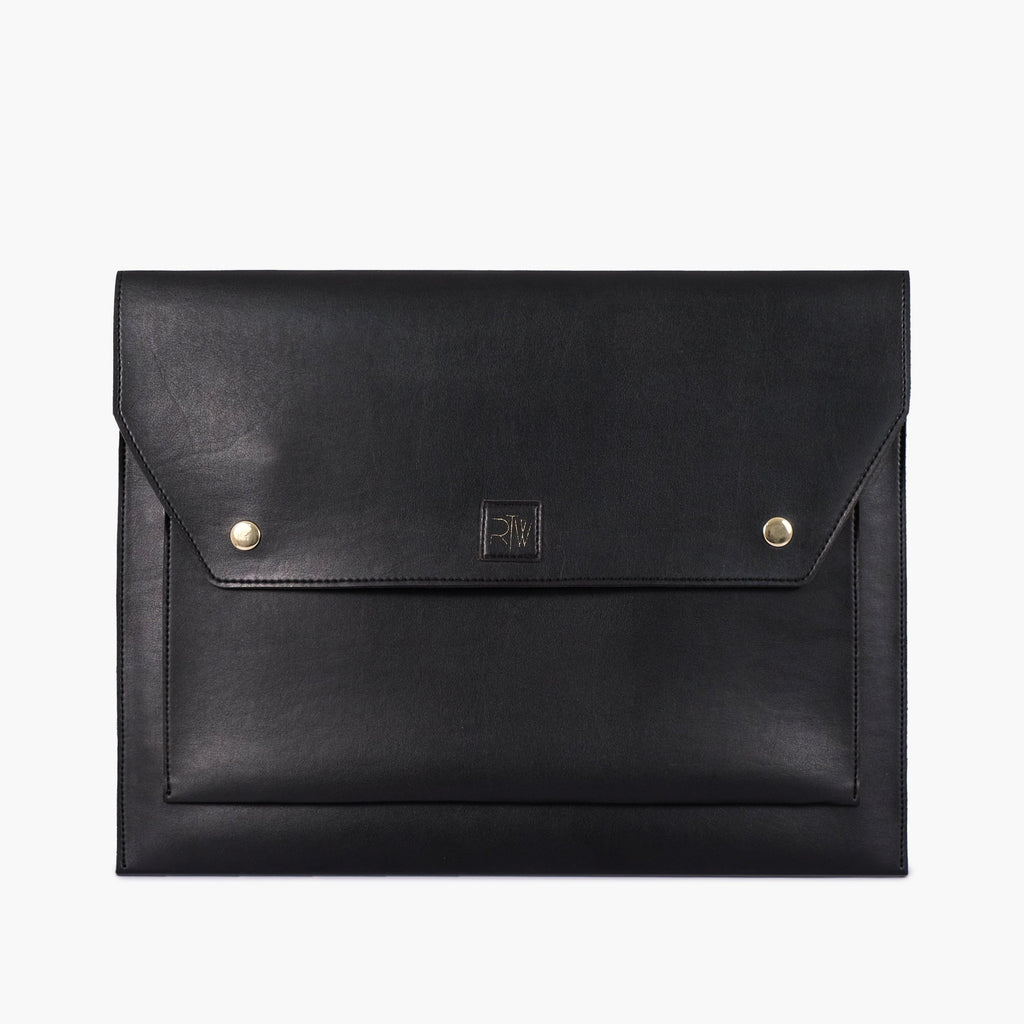 Black laptop sleeve 17