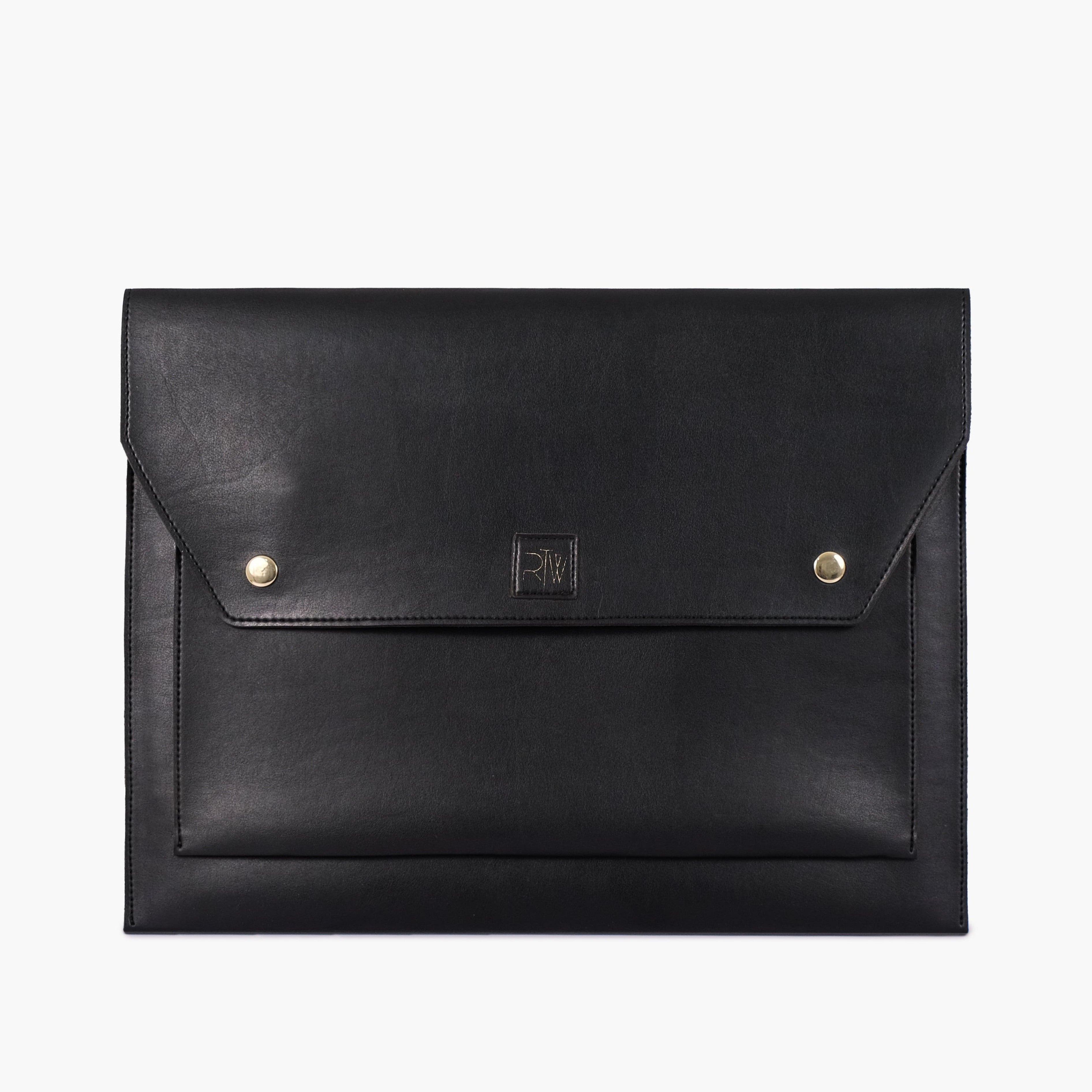 Black laptop sleeve 17