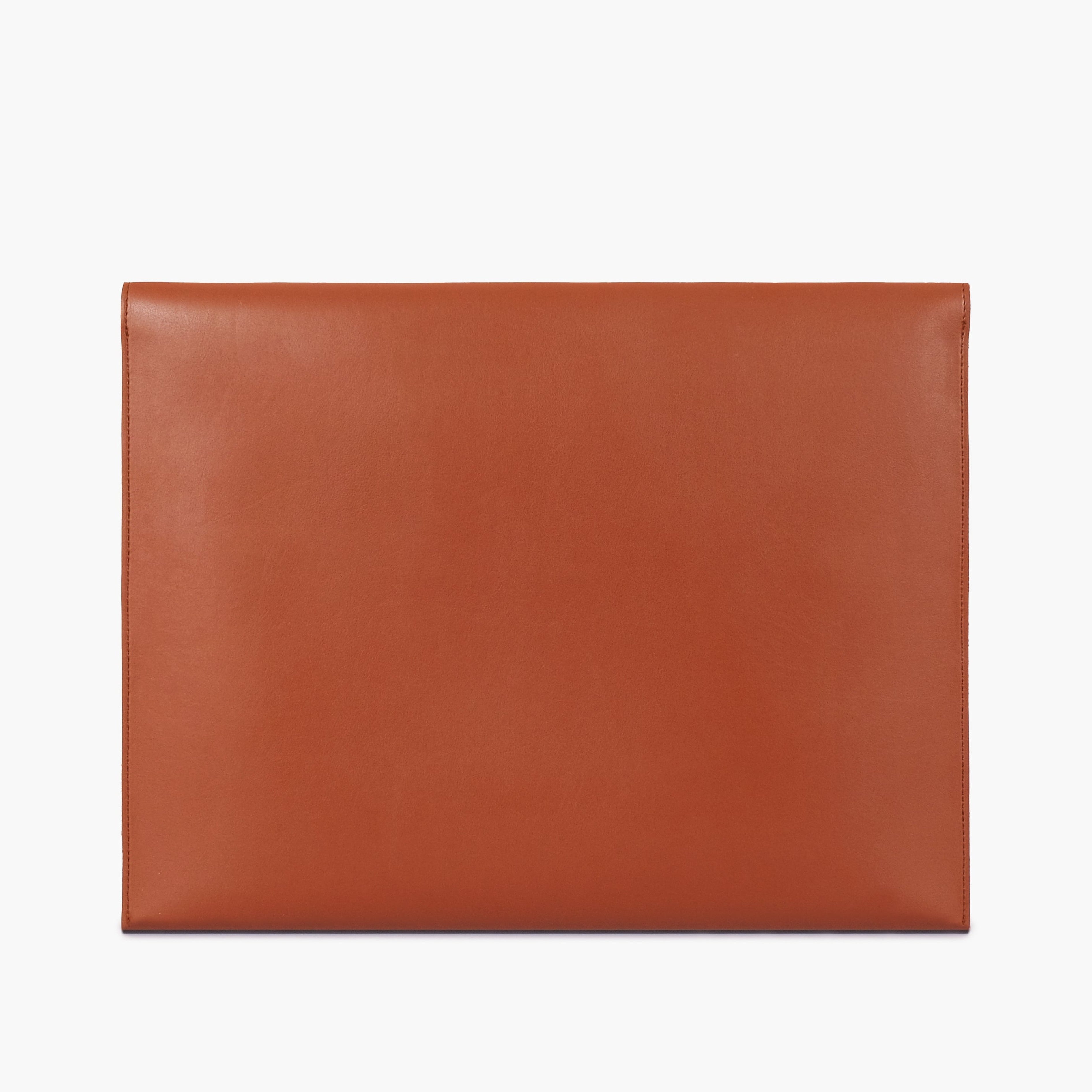 Brown laptop sleeve 17