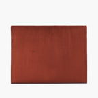 Dark brown suede laptop sleeve 17