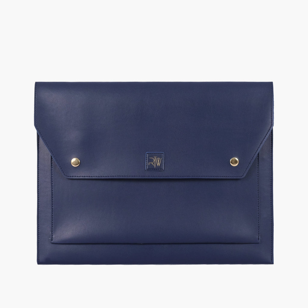 Blue laptop sleeve 17