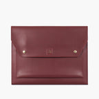 Burgundy laptop sleeve 17