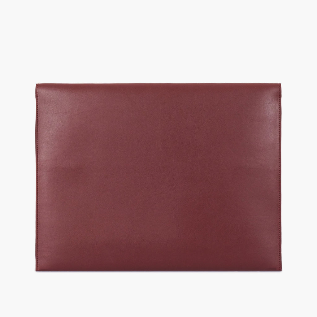 Burgundy laptop sleeve 17