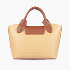 BV off-white mini top-handle tote bag for women