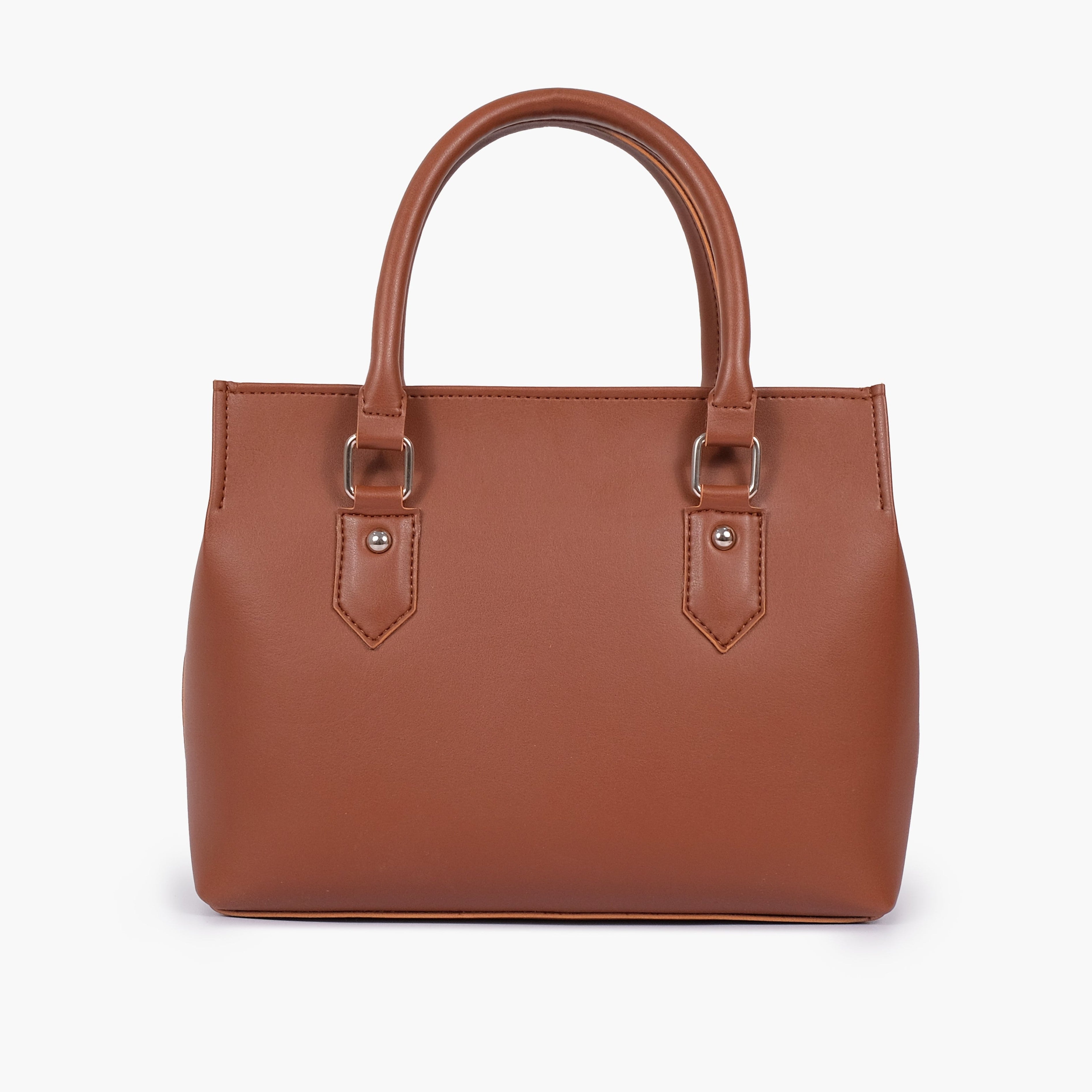 Brown small satchel bag