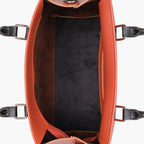 Rust small satchel bag