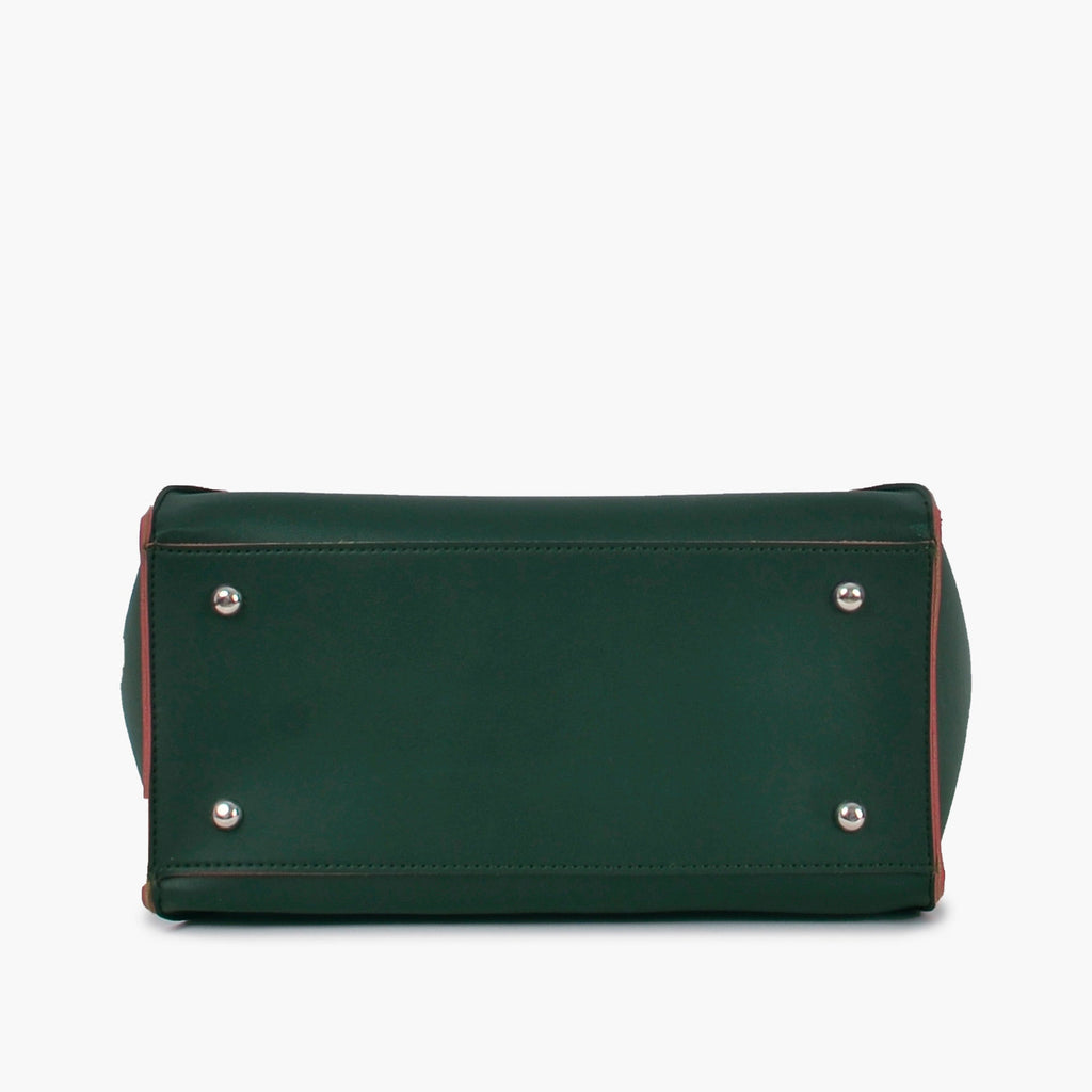 Army green shopping tote bag