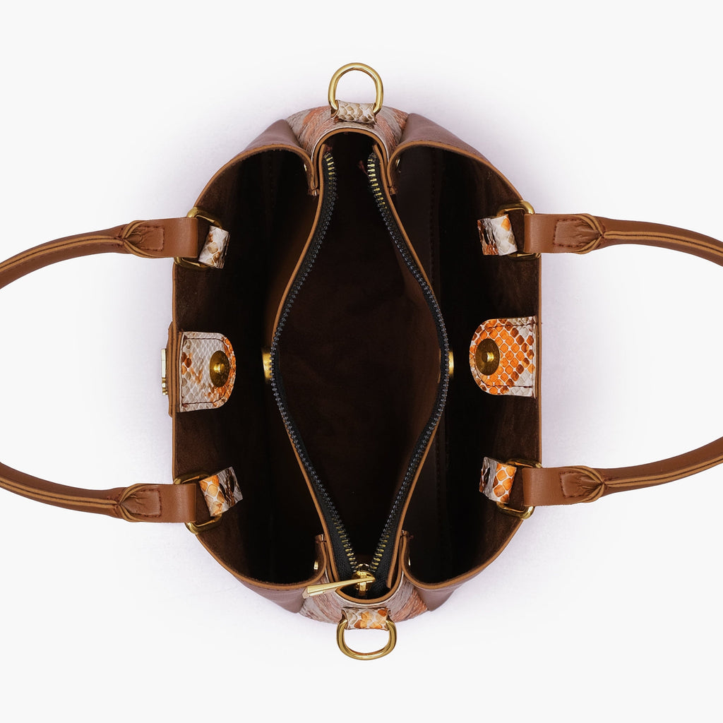 BV horse brown tote bag for women