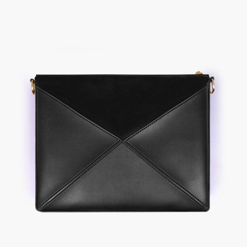 Black triangle flex bag