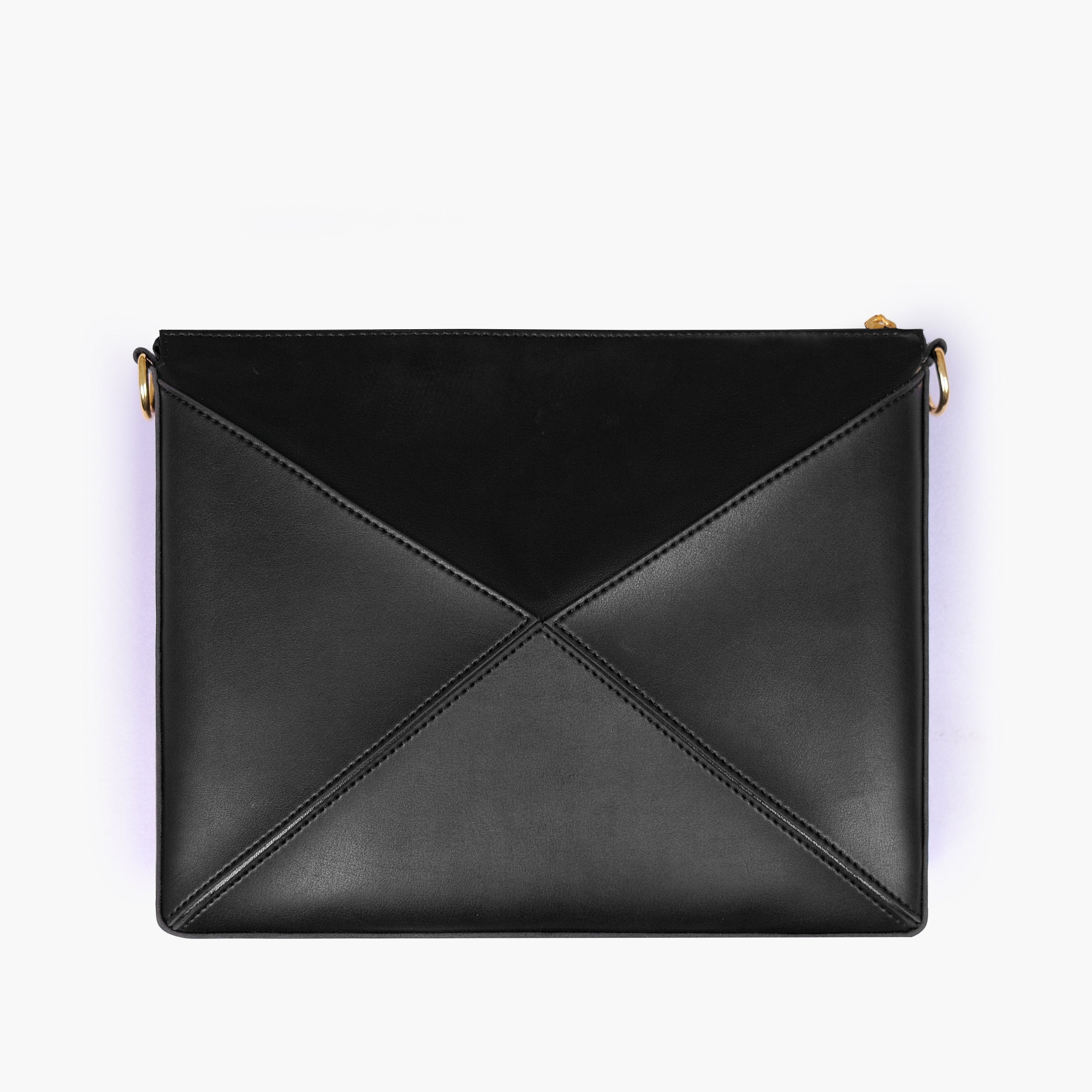 Black triangle flex bag