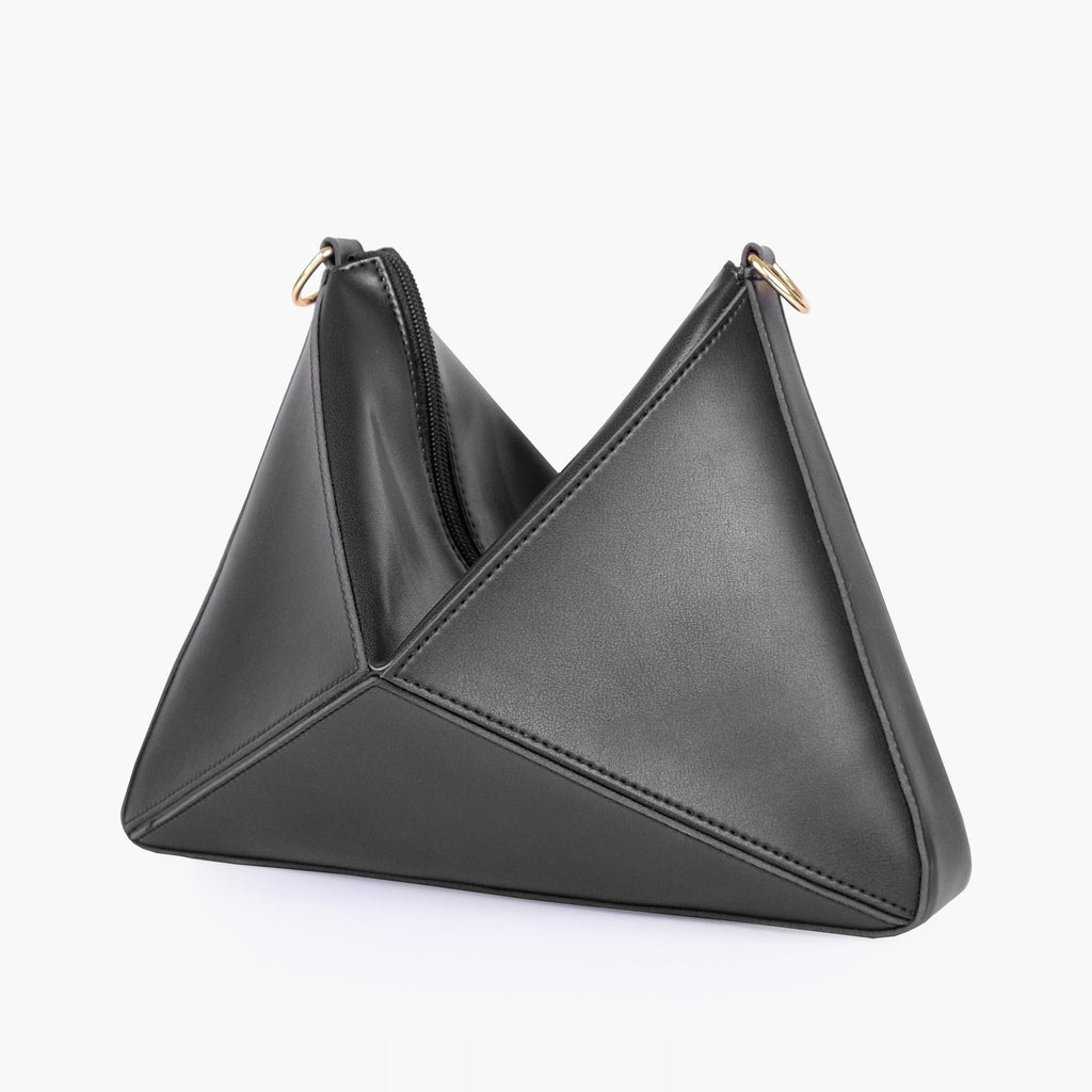 Black triangle flex bag
