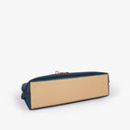 BV teal structured tote bag for women