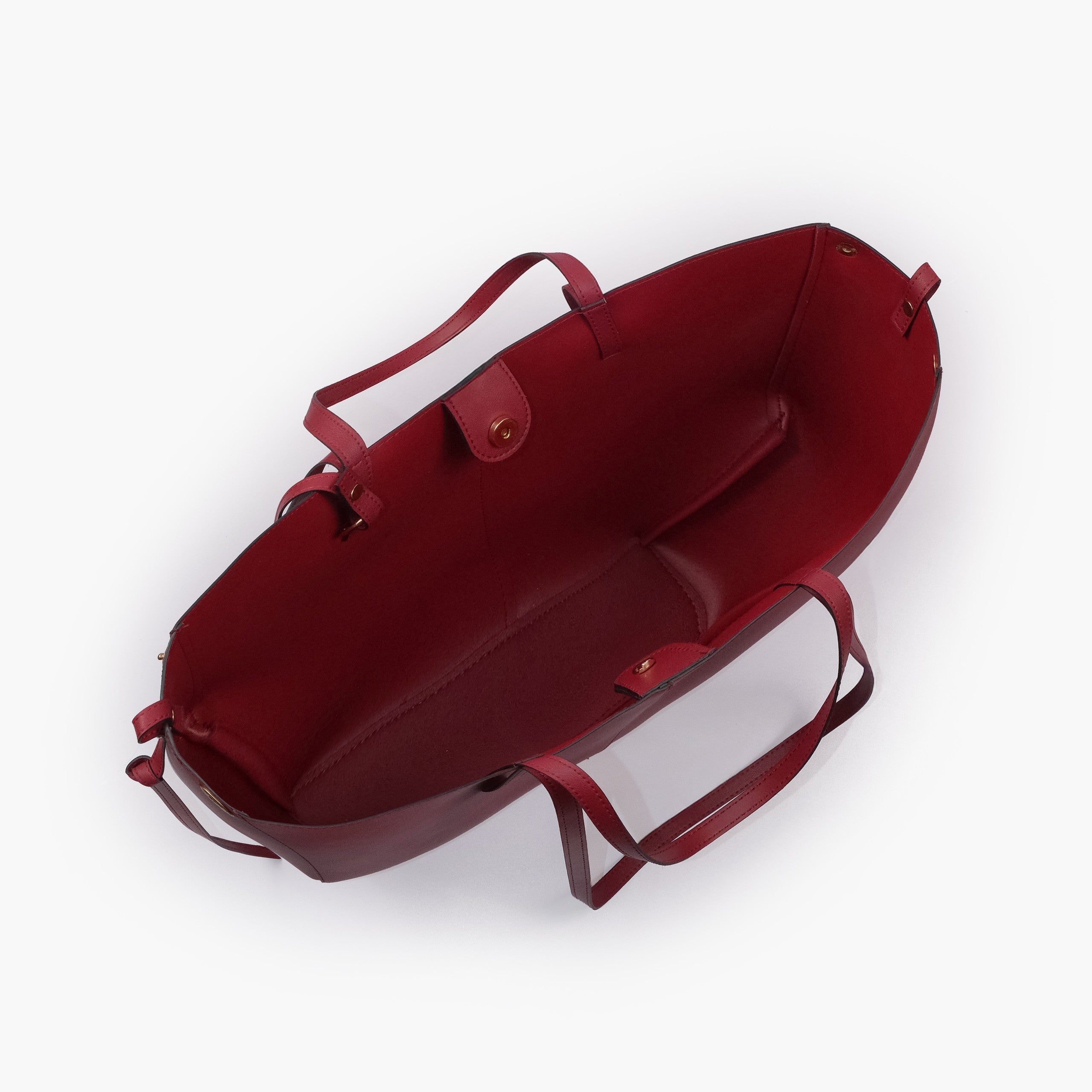 BV maroon atelier tote bag for women